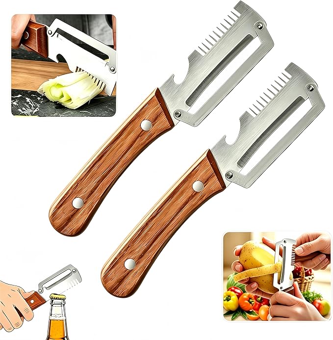 QuickPeeler™ Vegetable Peeler for Kitchen Stainless | High-Grade(Buy 1 Get 1 Free✨)