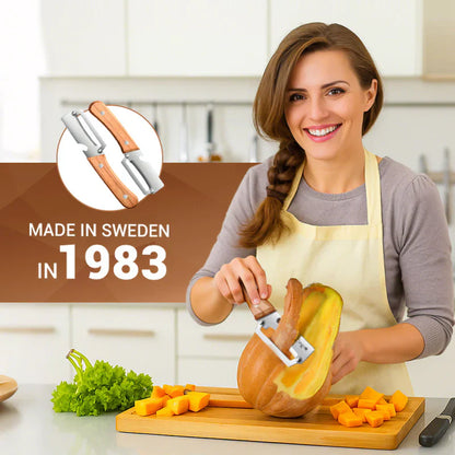 QuickPeeler™ Vegetable Peeler for Kitchen Stainless | High-Grade(Buy 1 Get 1 Free✨)