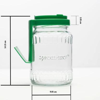QuickHome Sprout Maker Bottle Set (Pack of 2)