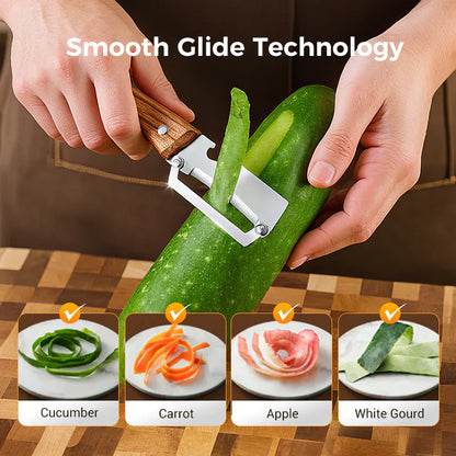 QuickPeeler™ Vegetable Peeler for Kitchen Stainless | High-Grade(Buy 1 Get 1 Free✨)