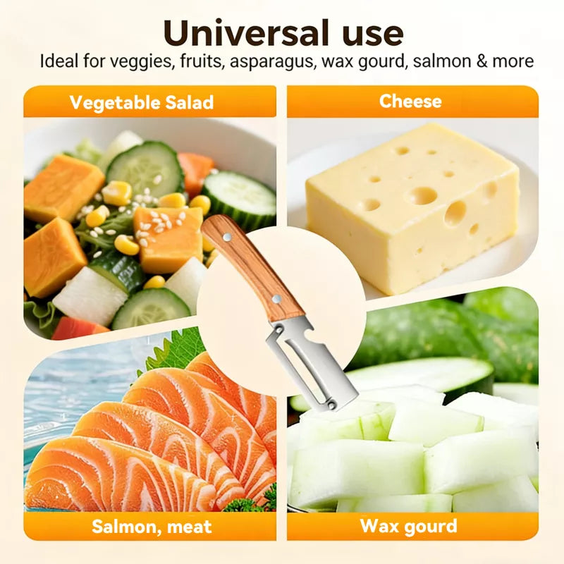 QuickPeeler™ Vegetable Peeler for Kitchen Stainless | High-Grade(Buy 1 Get 1 Free✨)