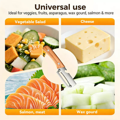 QuickPeeler™ Vegetable Peeler for Kitchen Stainless | High-Grade(Buy 1 Get 1 Free✨)