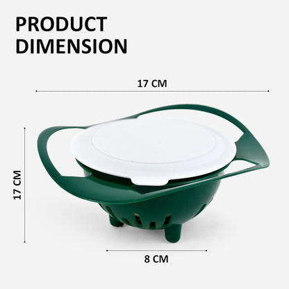 360° Rotating Spill Proof Gyro Bowl for Toddlers | ⏰Limited Period Offer⏰