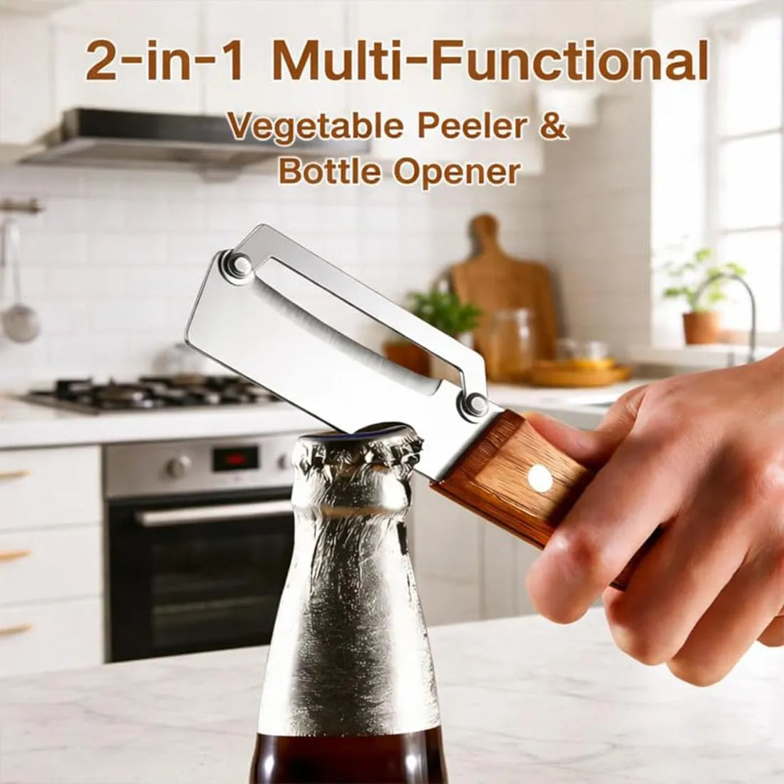 QuickPeeler™ Vegetable Peeler for Kitchen Stainless | High-Grade(Buy 1 Get 1 Free✨)