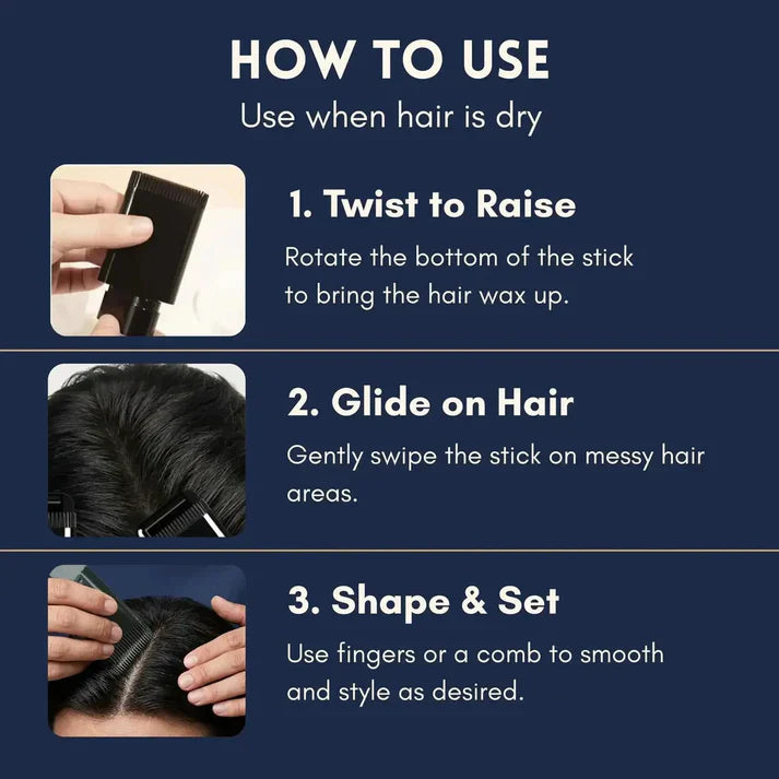 2 in 1 Water And Sweat Proof Hair Comb Dye for Men & Women